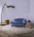 Compacte Leolux Flint hoekbank perfect voor kleine ruimtes